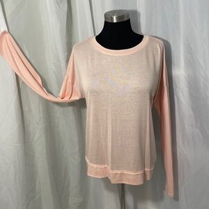 Mudd Blush Knit Top lightweight Size small